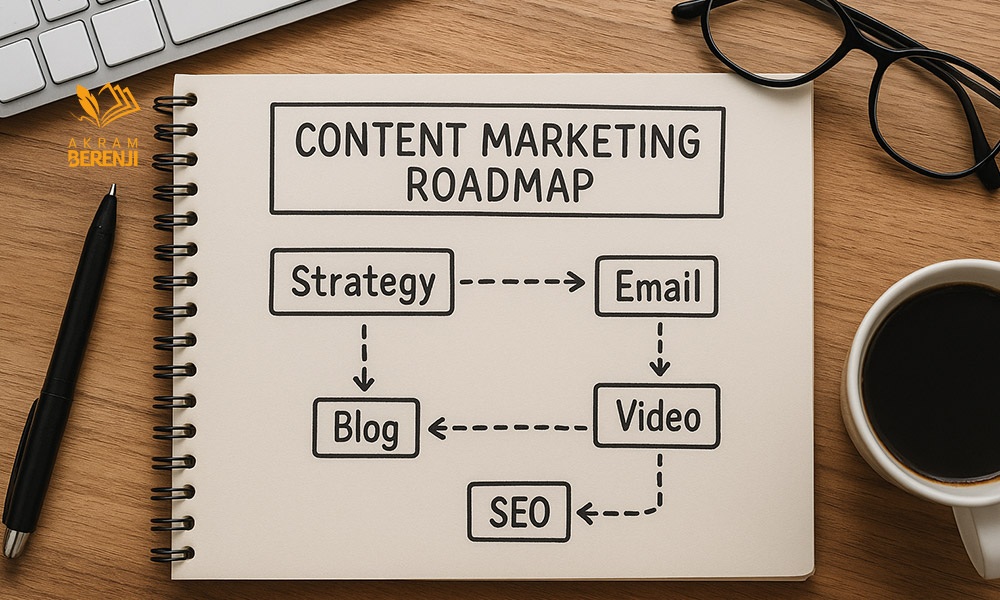 نقشه راه انواع بازاریابی محتوایی