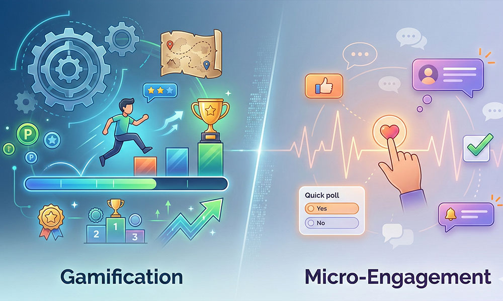 تفاوت های گیمیفیکیشن و Micro-Engagement